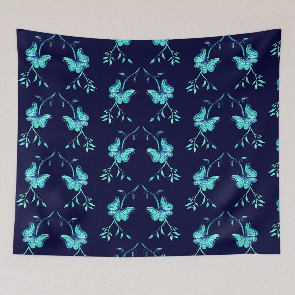 Item preview, Butterfly Wings on Blue designed and sold by Linda Callaghan.