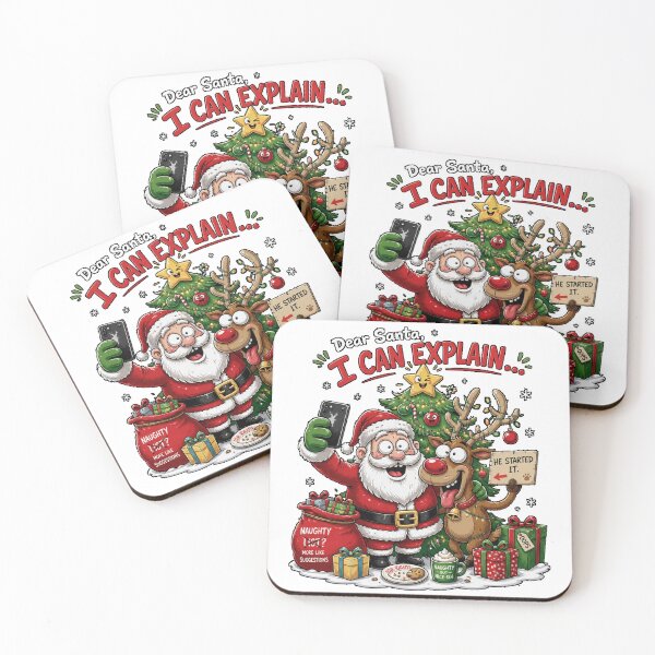 Item preview, Santa and Rudolf designed and sold by Talpha.