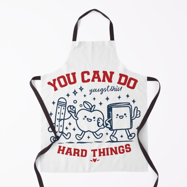 Item preview, You Can Do Hard Things Motivational School Tee designed and sold by MOCH- ART.