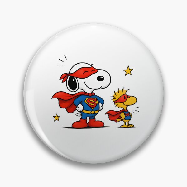 Item preview, Super Snoopy and Woodstock Hero designed and sold by Nahkolahmom.