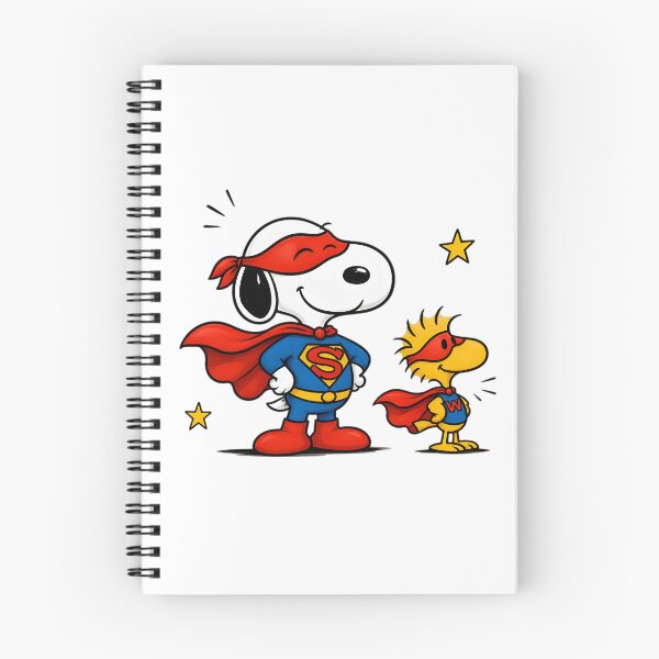 Item preview, Super Snoopy and Woodstock Hero designed and sold by Nahkolahmom.