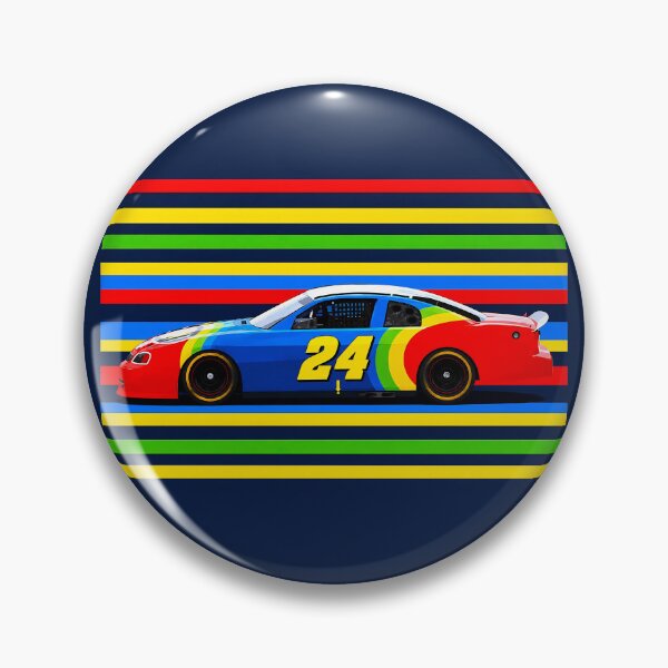 Item preview, #24 Jeff Gordon Rainbow Warrior designed and sold by PitWallArt.
