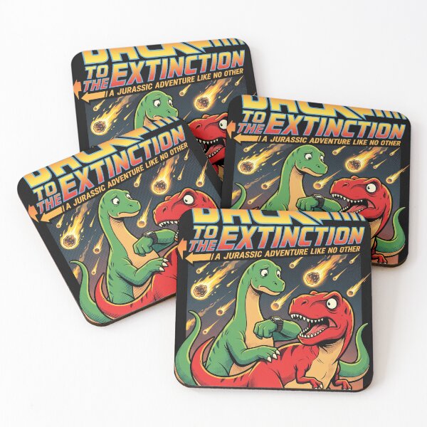 Item preview, Back to the Extinction Retro 80s Dinosaur Time Travel Parody designed and sold by AdyKurniawan.