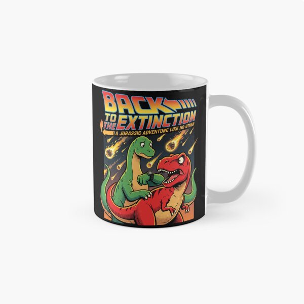 Item preview, Back to the Extinction Retro 80s Dinosaur Time Travel Parody designed and sold by AdyKurniawan.