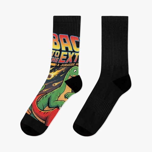 Item preview, Back to the Extinction Retro 80s Dinosaur Time Travel Parody designed and sold by AdyKurniawan.