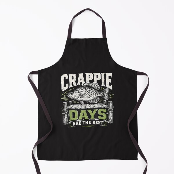 Item preview, Crappie Days Are The Best Funny Fishing Angler designed and sold by kiralynstration.