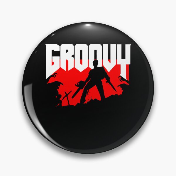 Item preview, Groovy and Doomy Horror The Evil Dead designed and sold by GrinReaperGoods.