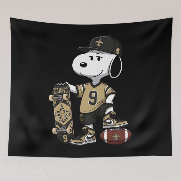 Item preview, Snoopy New Orleans Football designed and sold by Nahkolahmom.
