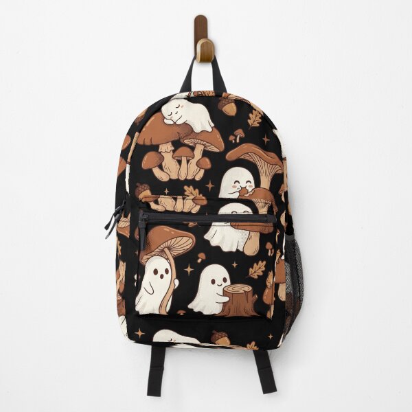 Item preview, Cute Cottagecore Ghost and Mushroom Autumn Aesthetic designed and sold by AdyKurniawan.