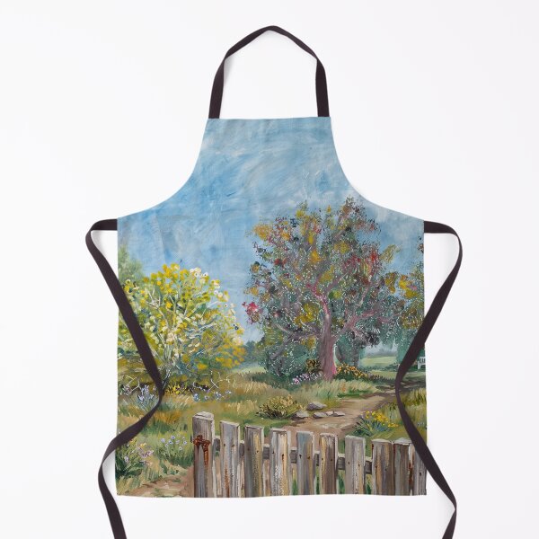 Item preview, Neighbour's trees - enhanced by AI designed and sold by Margo Humphries.