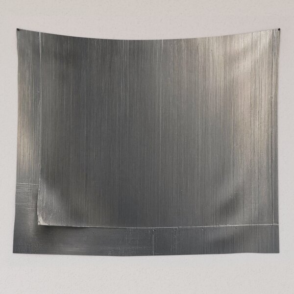 Item preview, Metallic Echoes – Lignes d’Argent & Vibrations Industrielles designed and sold by Catfcreations.
