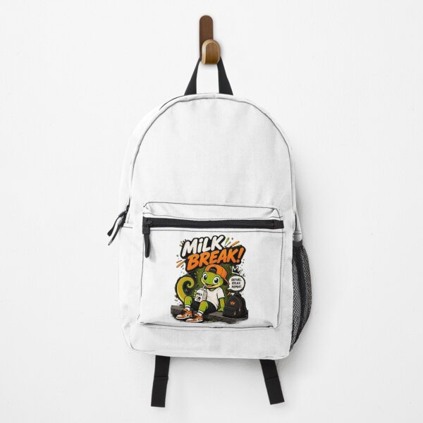 Item preview, Gecko Boy Milk Break Cute Cartoon designed and sold by ismai6.