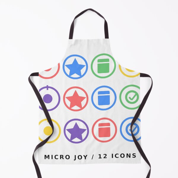 Item preview, Micro Joy Colorful Minimalist Icon Set designed and sold by NiloStudio.