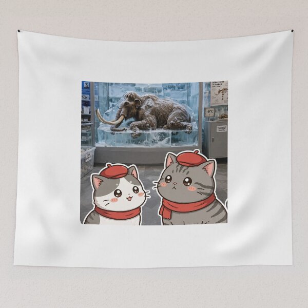 Item preview, Junior and Freda Visiting Mammoth Museum Russia - designed and sold by MAISON SYLVIE.