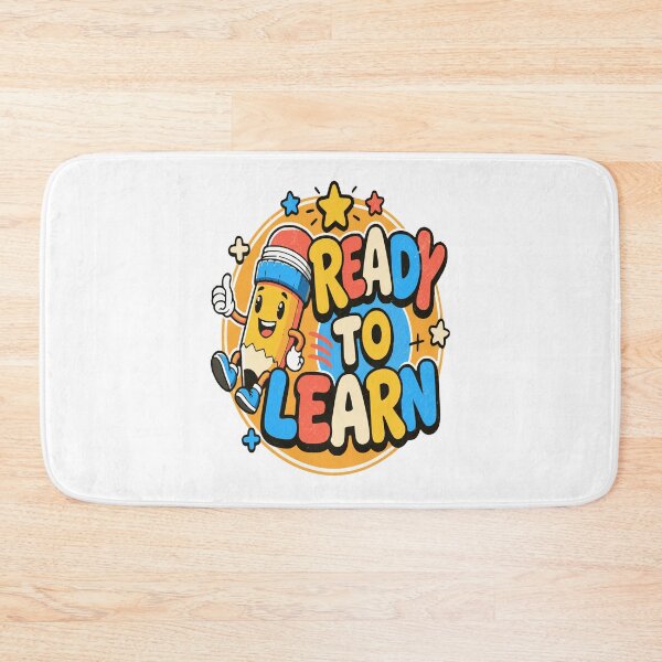 Item preview, Back to School Retro Classroom Supplies Design designed and sold by JansenGS.