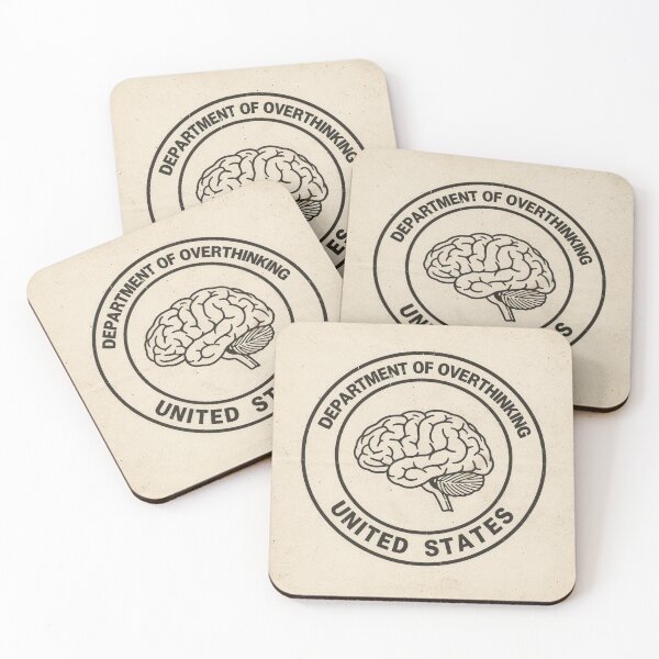 Item preview, Department of Overthinking designed and sold by PictorialWhimsy.