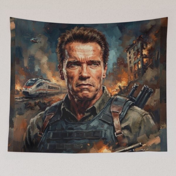 Item preview, Eraser Action Thriller Fine Art Tribute designed and sold by Art's Diner.