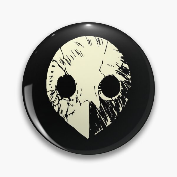 Item preview, White Mask With Black Eyes Silhouette designed and sold by ChesleyKilback.