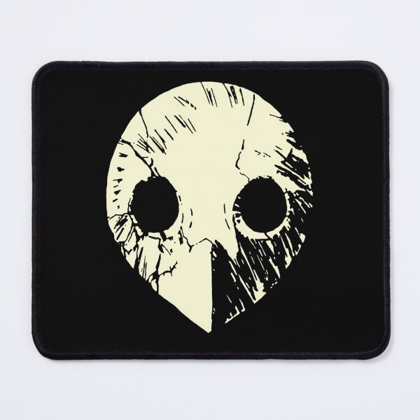 Item preview, White Mask With Black Eyes Silhouette designed and sold by ChesleyKilback.