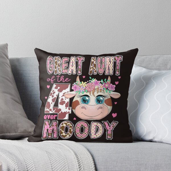Item preview, Great Aunt Of The Four Ever Moody 4th Birthday Cow designed and sold by mari-kayden.