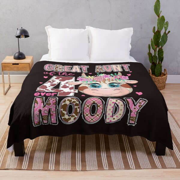 Item preview, Great Aunt Of The Four Ever Moody 4th Birthday Cow designed and sold by mari-kayden.