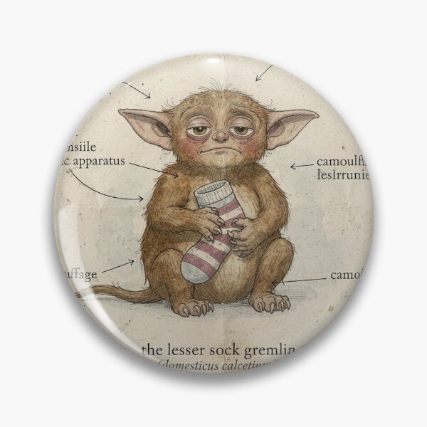 Item preview, The Lesser Sock Gremlin Field Guide designed and sold by PictorialWhimsy.