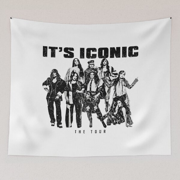 Item preview, It's Iconic Tour 2026 TLC Girl Group designed and sold by perkmingStudio.