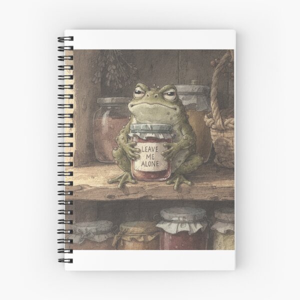 Item preview, Toad Jam Jar Leave Me Alone designed and sold by PictorialWhimsy.