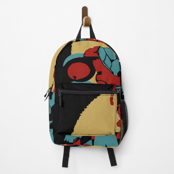 Item preview, Man Walking Down Facing Red Motorcycle designed and sold by ChesleyKilback.