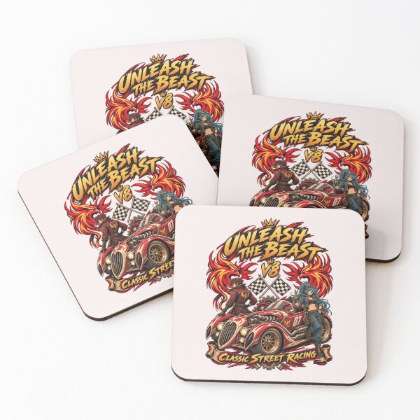 Item preview, Copy of Copy of Copy of Unleash the Beast V8 Muscle Car Graphic - Classic Street Racing Art designed and sold by zaoroo shop.