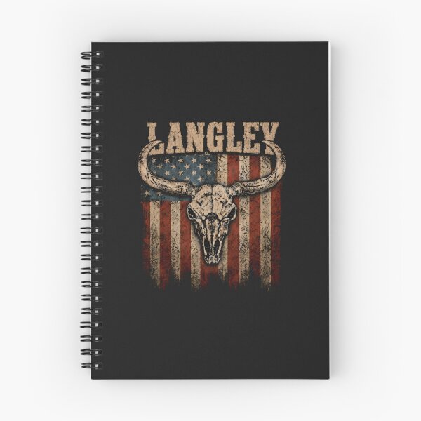 Item preview, Langley Western Longhorn Skull American Flag Vintage Country designed and sold by Cimohay55.