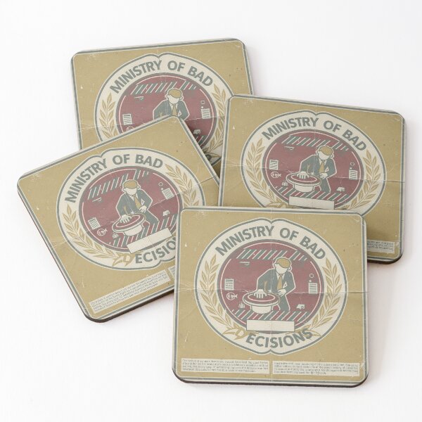 Item preview, Ministry of Bad Decisions designed and sold by PictorialWhimsy.