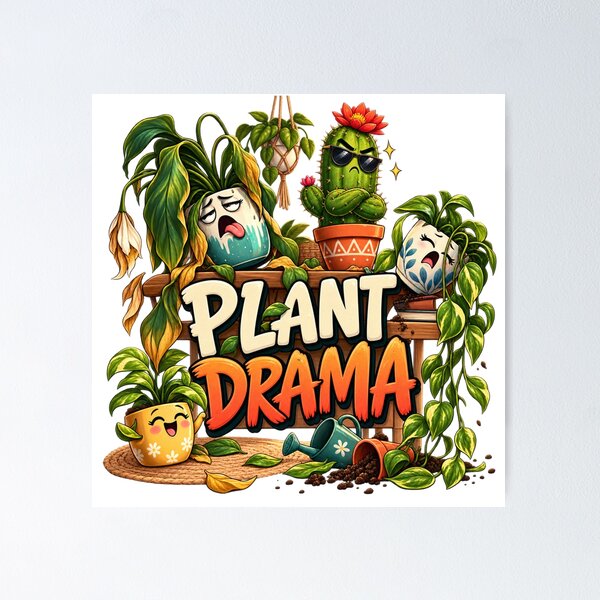 Item preview, Plant Drama designed and sold by M.Store.