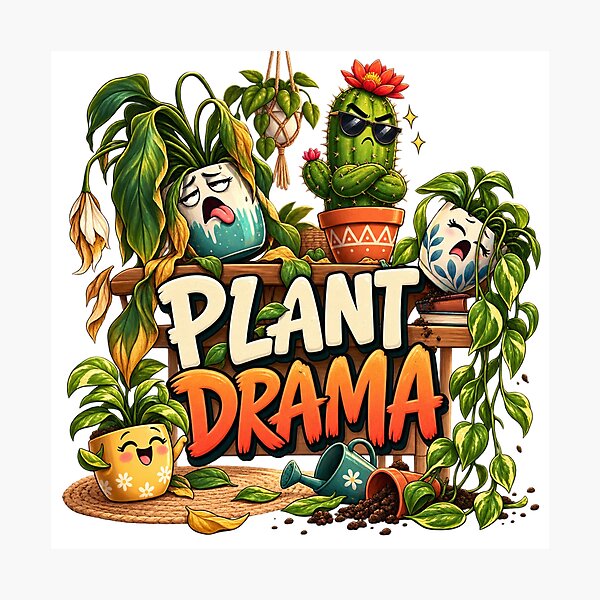 Item preview, Plant Drama designed and sold by M.Store.