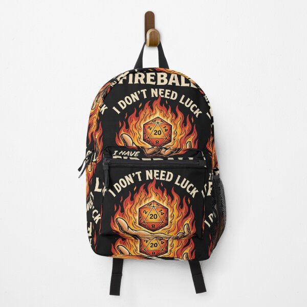 Item preview, I Don't Need Luck I Have Fireball D20 Tabletop RPG Magic designed and sold by AdyKurniawan.