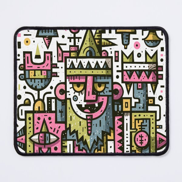 Item preview, Colorful Abstract Geometric Tribal Spirit Design designed and sold by Romgora.