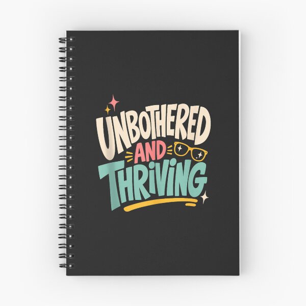 Item preview, Unbothered And Thriving Retro Typography Sassy Vibe designed and sold by abig-eiyana.