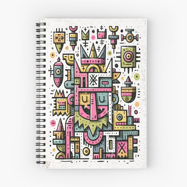 Item preview, Vibrant Abstract Tribal King Face designed and sold by Romgora.