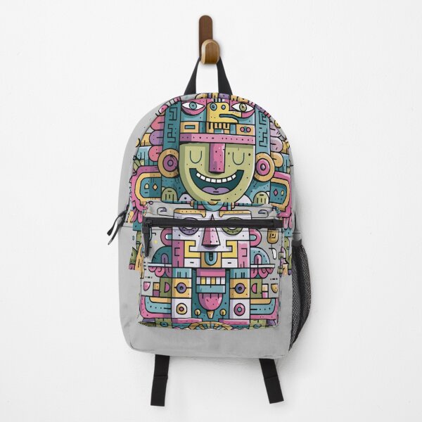 Item preview, Vibrant Abstract Tribal Totem Art designed and sold by Romgora.