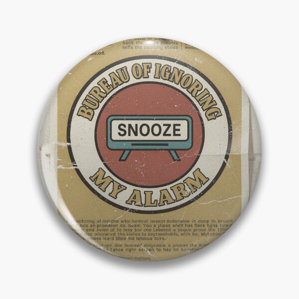 Item preview, Bureau of Ignoring My Alarm designed and sold by PictorialWhimsy.