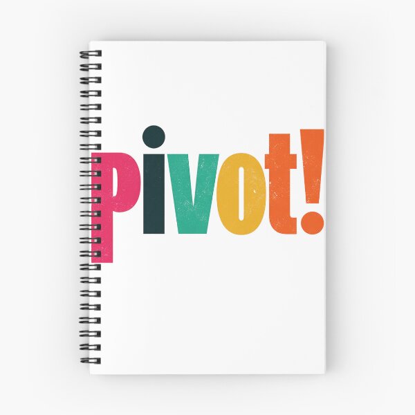 Item preview, Colorful Pivot! Text Graphic Signifying Change, Shift, Adaptation and Business Strategy designed and sold by KanDa-Shop.