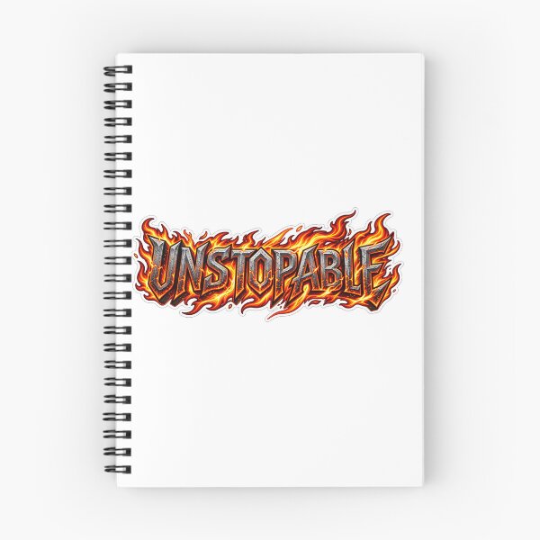 Item preview, UNSTOPABLE – Fire Within | Bold Motivational Streetwear T-Shirt Design designed and sold by ratansansaar.