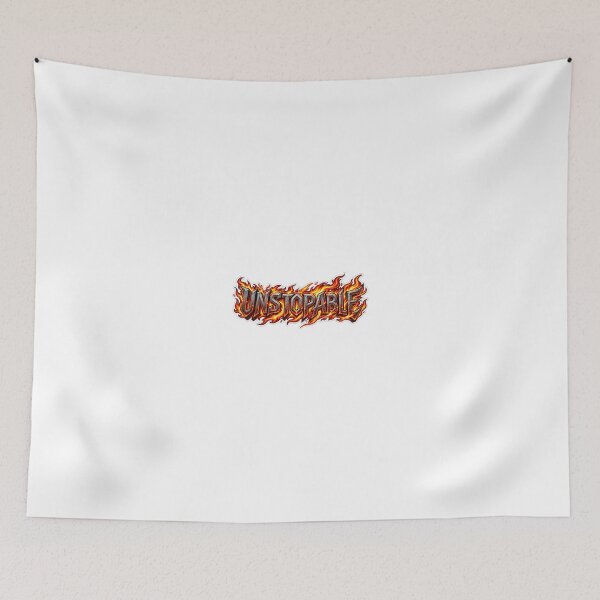 Item preview, UNSTOPABLE – Fire Within | Bold Motivational Streetwear T-Shirt Design designed and sold by ratansansaar.