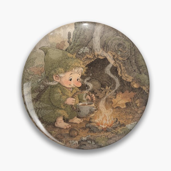 Item preview, Moss Gnome Brewing Acorn Tea designed and sold by PictorialWhimsy.