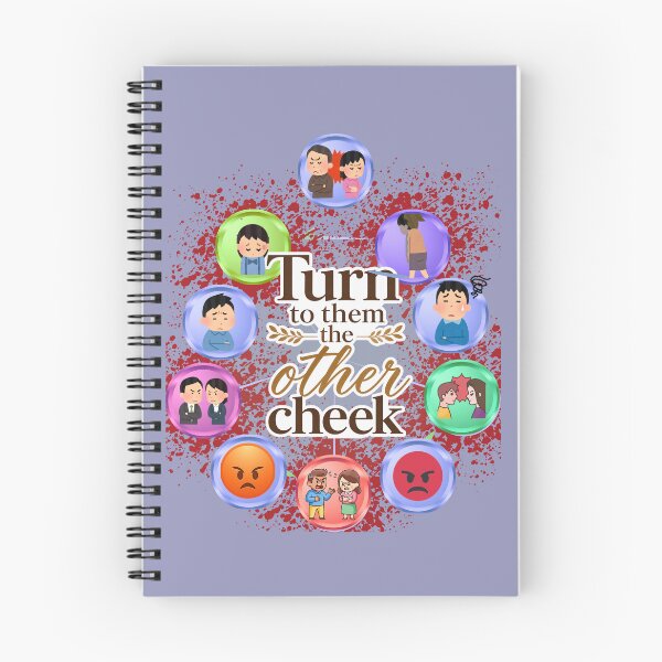 Item preview, Turn the Other Cheek | Matthew 5:39 Christian Faith Design designed and sold by MindForgeDesign.