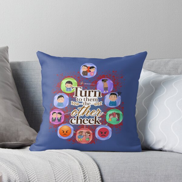 Item preview, Turn the Other Cheek | Matthew 5:39 Christian Faith Design designed and sold by MindForgeDesign.