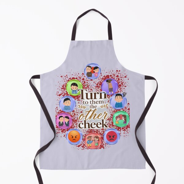 Item preview, Turn the Other Cheek | Matthew 5:39 Christian Faith Design designed and sold by The Kawaii Forge.