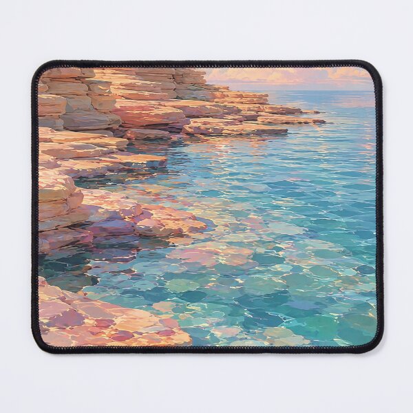 Item preview, Coastal Sedimentary Cliffs by the Sea designed and sold by Rahma-yehia23.