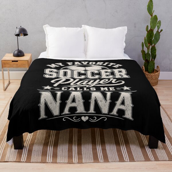 Item preview, My Favorite Soccer Player Calls Me Nana designed and sold by CelidaBonde.