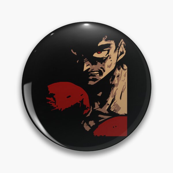 Item preview, Close Up Boxer Face With Glowing Red Eye designed and sold by AurelioSchultz.